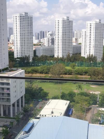 Cho thuê căn hộ Panorama, dt: 147m2, lầu cao,  nội thất đầy đủ, giá thuê 1200 USD.